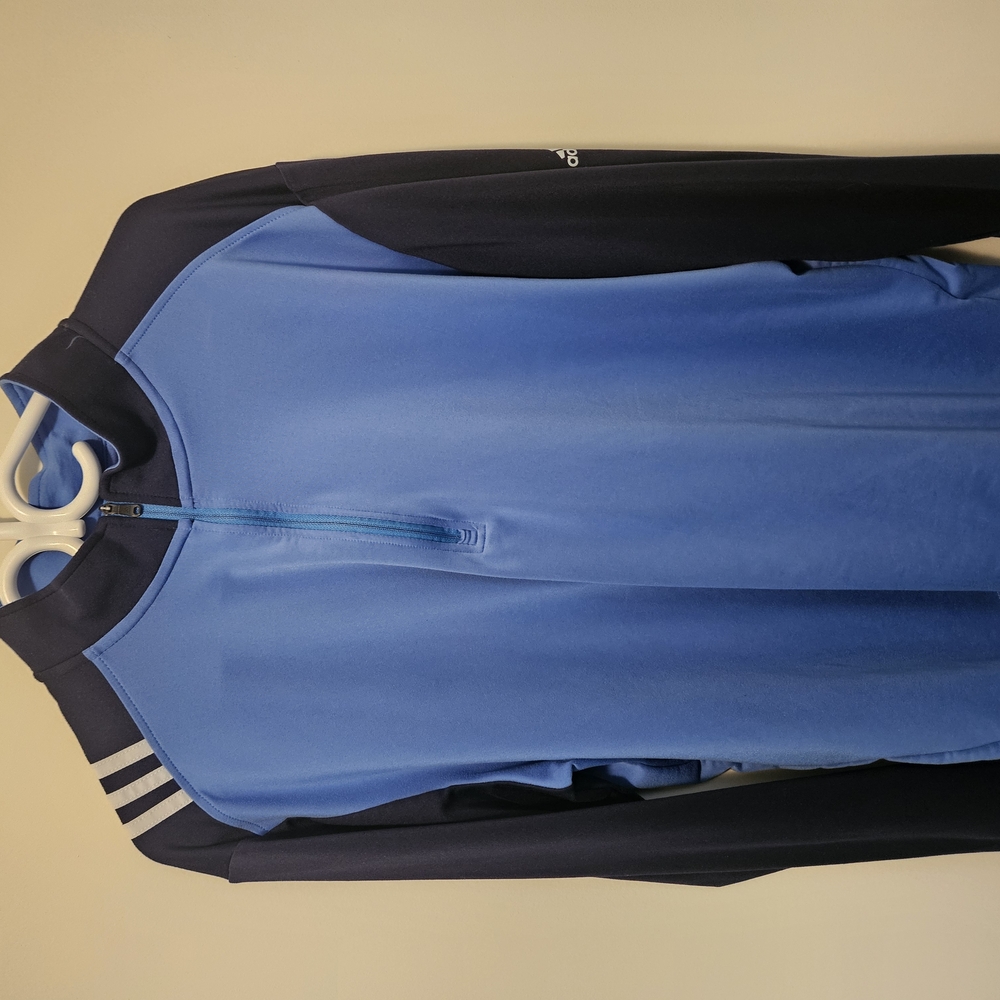 Adidas Two-Tone Blue and Black Jacket
